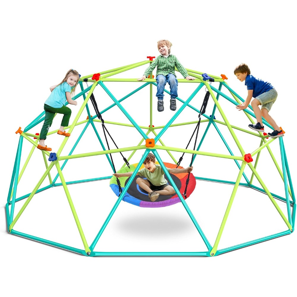 Kids Outdoor Climbing Dome - 미국 현지 재고 10피트 클라이밍 돔