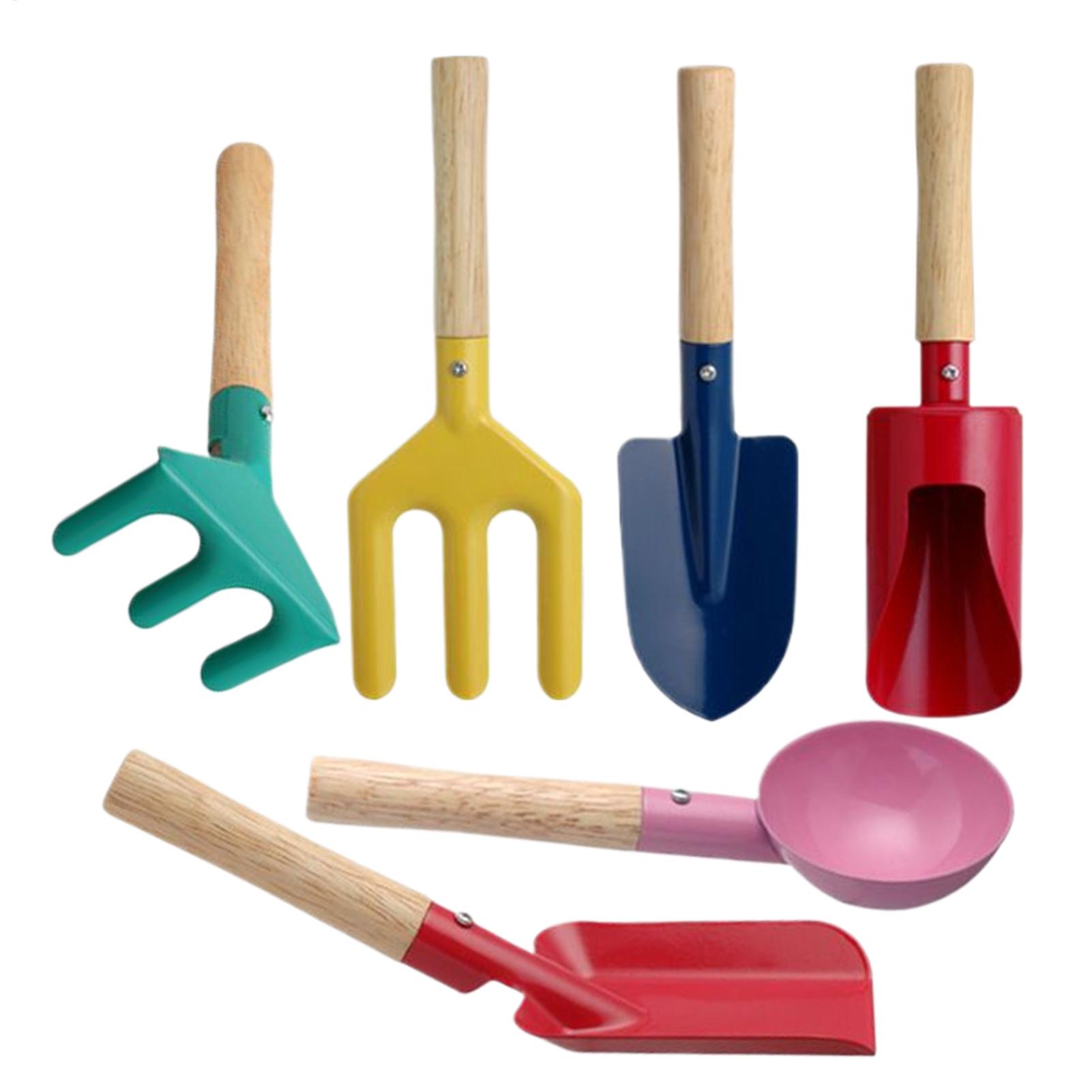 Kids Outdoor Yard Tools - 정원 가꾸기 도구 휴대용 교육용 키트