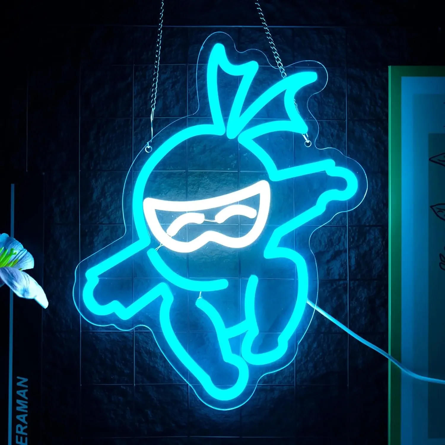 Kids Outdoor Ninja - 닌자 네온사인 LED 네온사인 침실 거실