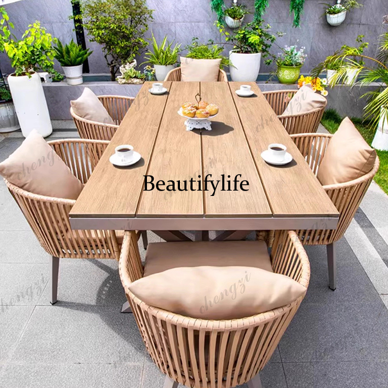 Kids Outdoor Wooden Table - 야외 테이블 세트, 가든 가구 세트,