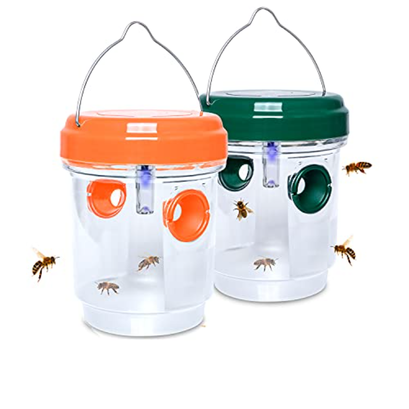 Bug Catching Kit - 태양광 말벌 트랩, UV LED 조명이