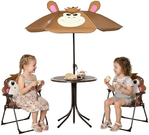 Kids Outdoor Folding Table - 어린이용 테이블 및 의자 세트 피크닉