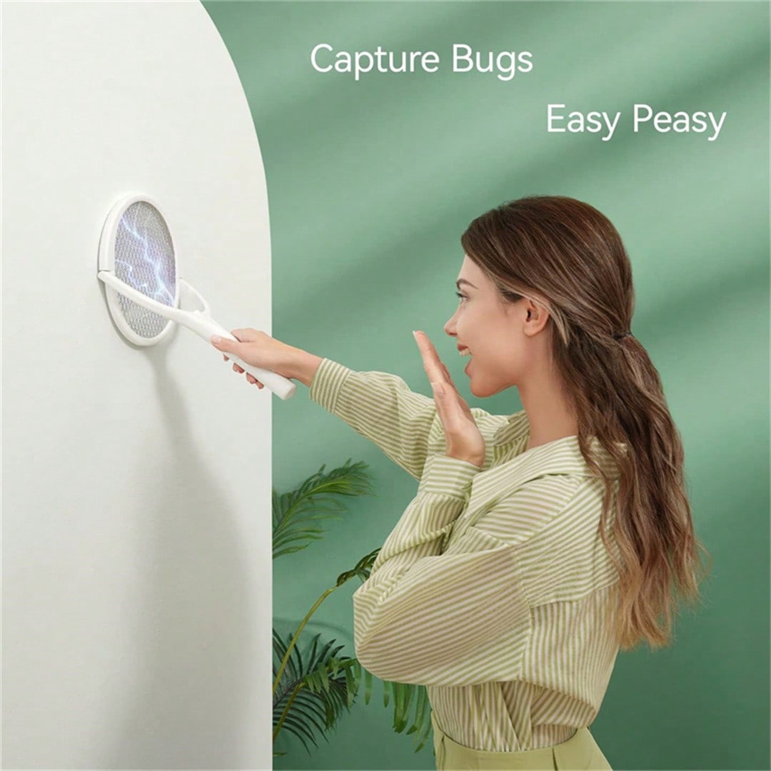 Bug Catching Kit - 6-in-1 모기채, LED 조명이 있는 휴대용