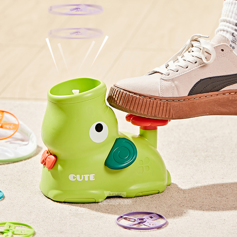 Kids Outdoor Gear - 에어바운스 플라잉 디스크 에어로켓 런처 쏘서,