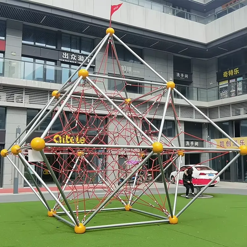 Kids Outdoor Climbing Dome - 어린이 놀이터 플라스틱 클라이밍 네트 및