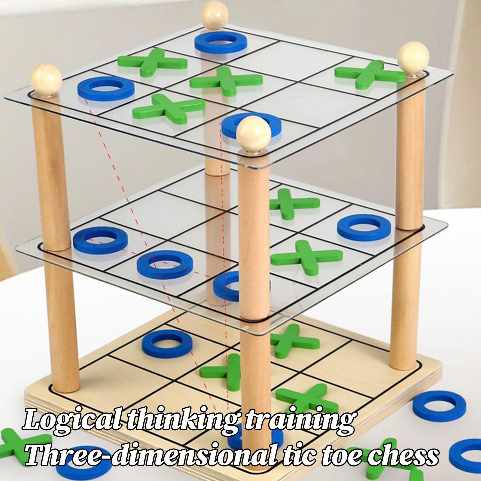 Kids Outdoor Learning Activities - 연결 보드 게임 3D 전략 장난감