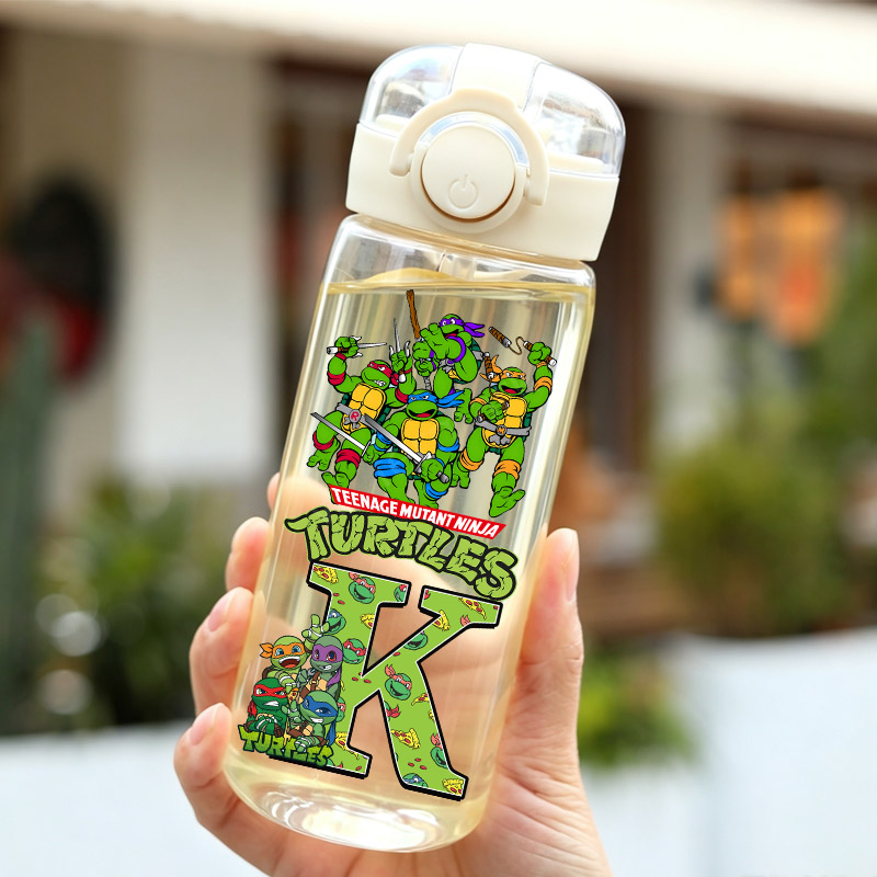 Kids Outdoor Ninja - 틴에이지 뮤턴트 닌자 터틀즈 빨대가 있는