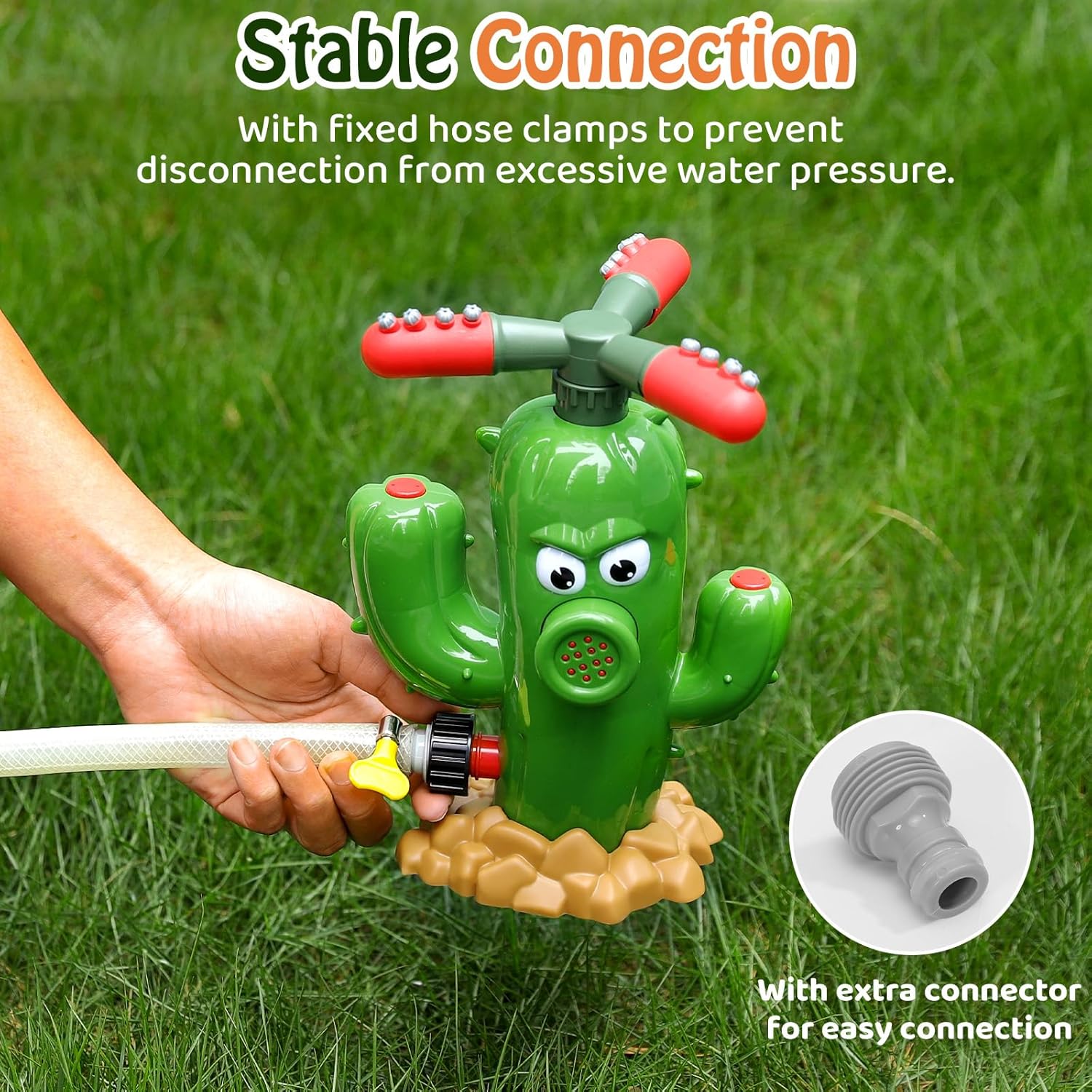 물 스프레이 장난감 선인장 스프링클러 야외 뒷마당 정원 - Kids Outdoor Yard Tools 리뷰 및 가격