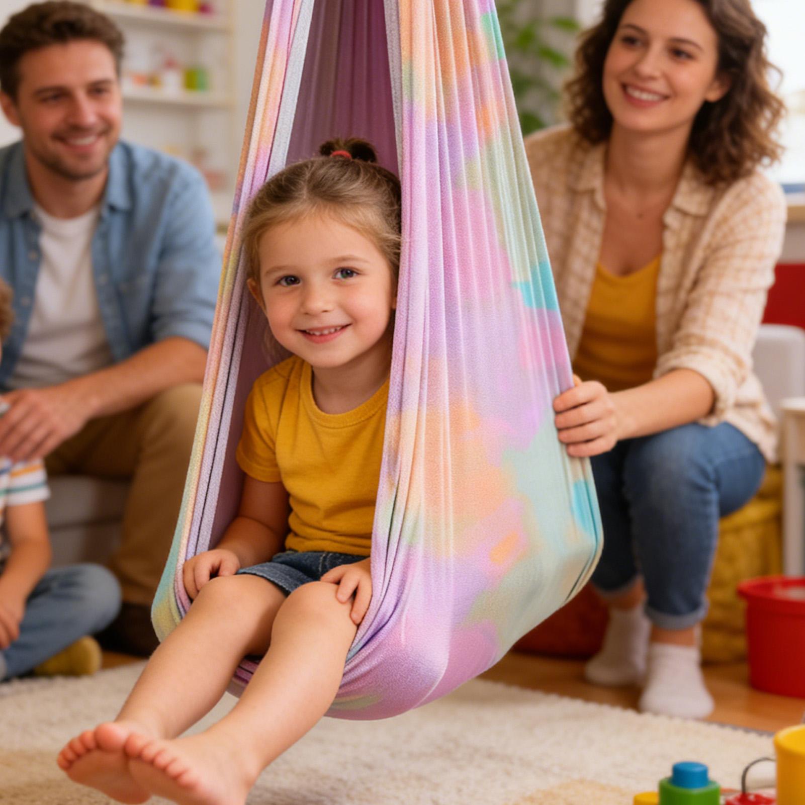 어린이용 스윙 강력한 내구성의 포옹 의자 요가 스윙,  - Kids Outdoor Hammock Chair 리뷰 및 가격