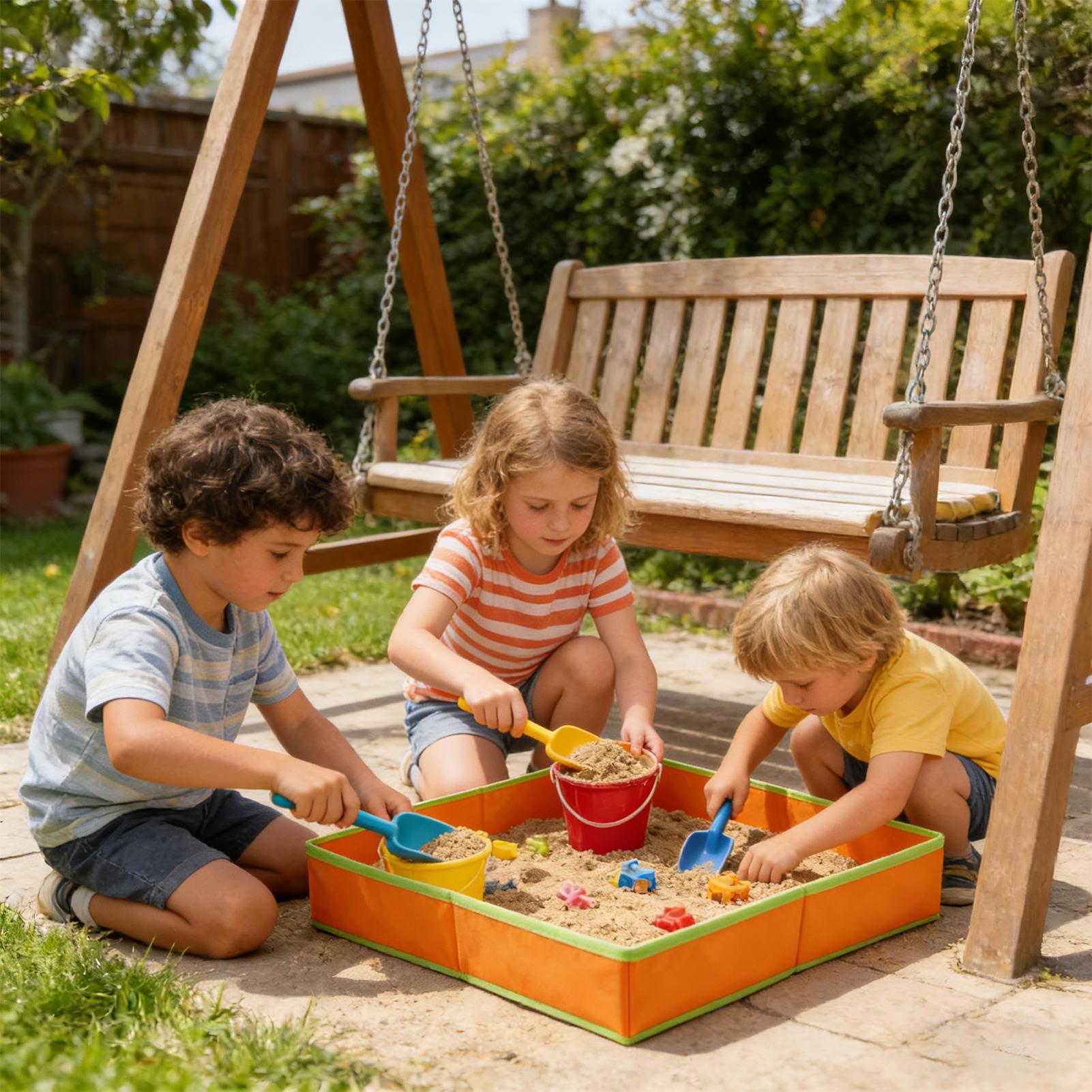 어린이용 모래놀이 테이블, 야외 감각놀이 테이블, 접이 - Kids Outdoor Folding Table 리뷰 및 가격