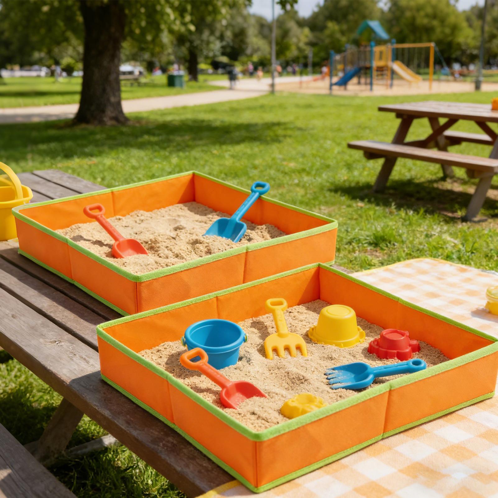 어린이용 모래놀이 테이블, 야외 감각놀이 테이블, 접이 - Kids Outdoor Folding Table 리뷰 및 가격