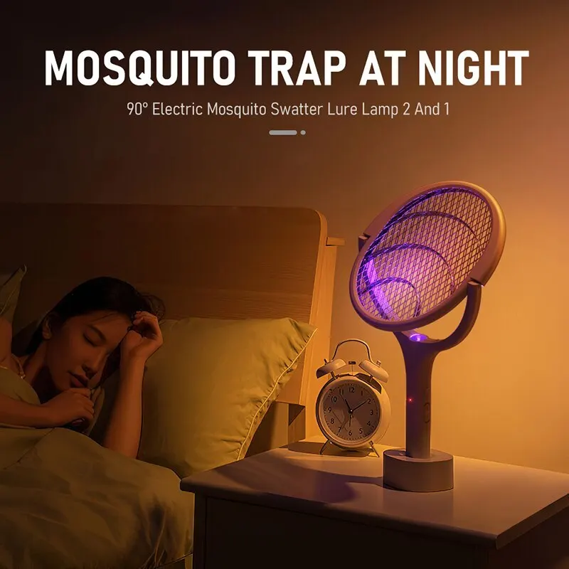 90 도 회전 가능한 모기 킬러 램프, 전기 쇼커, U - Bug Catching Kit 리뷰 및 가격