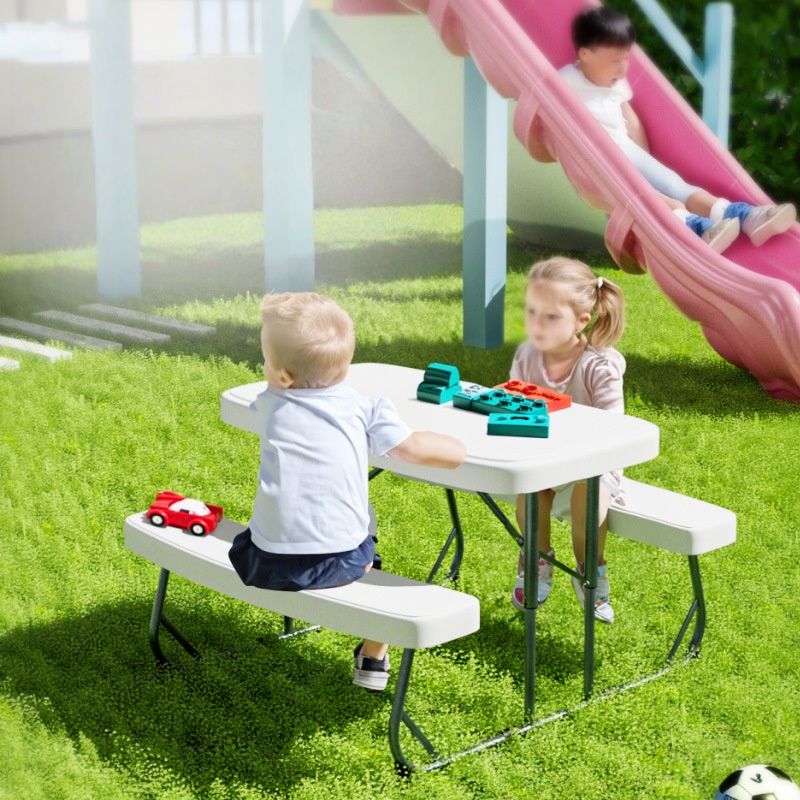 야외 어린이용 정원 학교 피크닉 캠핑용 내구성 있는 접 - Kids Outdoor Folding Table 리뷰 및 가격