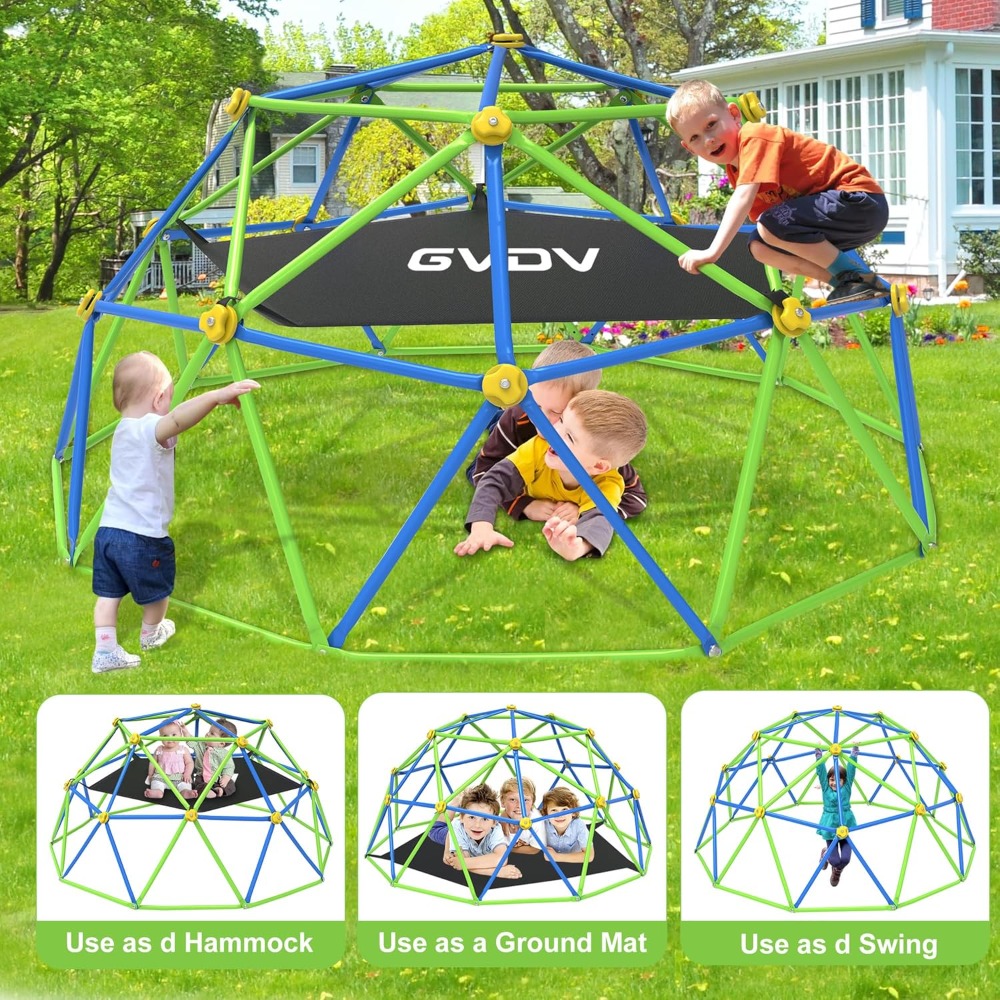 녹 방지 금속 재질의 880LBS(약 400kg) 용량 - Kids Outdoor Climbing Dome 리뷰 및 가격