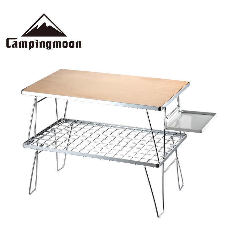 캠프문 T-2301 3단 접이식 캠핑 테이블 다기능 대 - Kids Outdoor Wooden Table 리뷰 및 가격