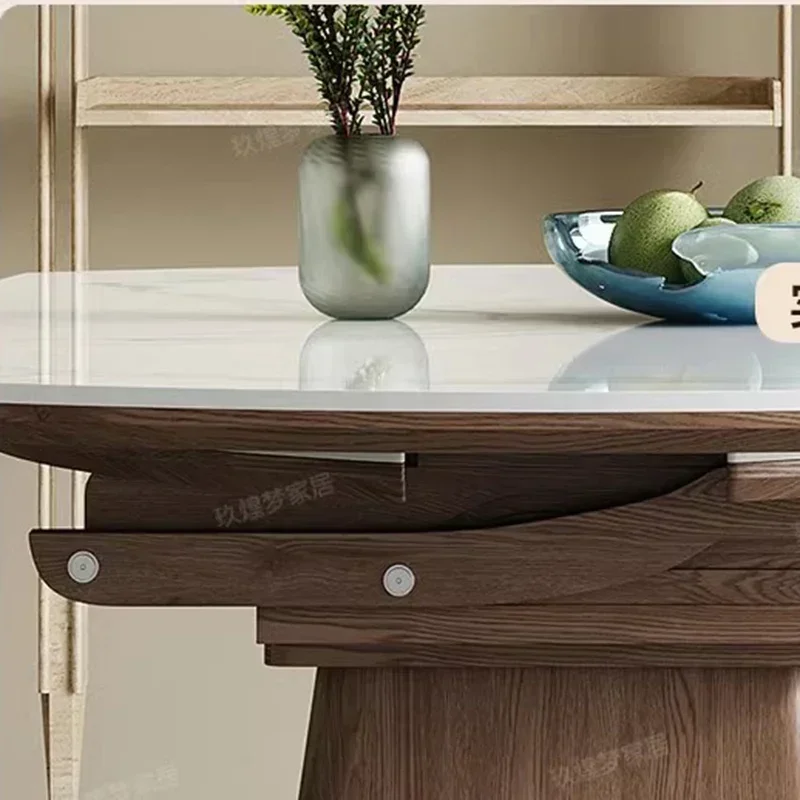 확장 가능한 식탁 라운드 산업 슬레이트 침실 식탁 어린 - Kids Outdoor Wooden Table 리뷰 및 가격