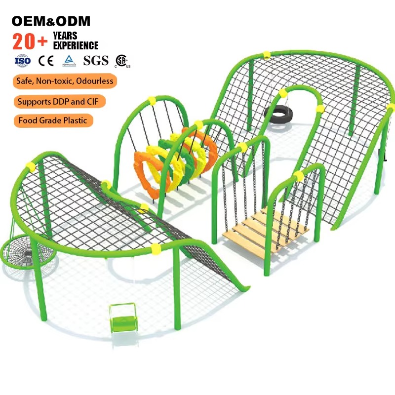 고품질 신형 야외 어린이용 등반 로프 그물 놀이터 장비 - Kids Outdoor Climbing Frame 리뷰 및 가격