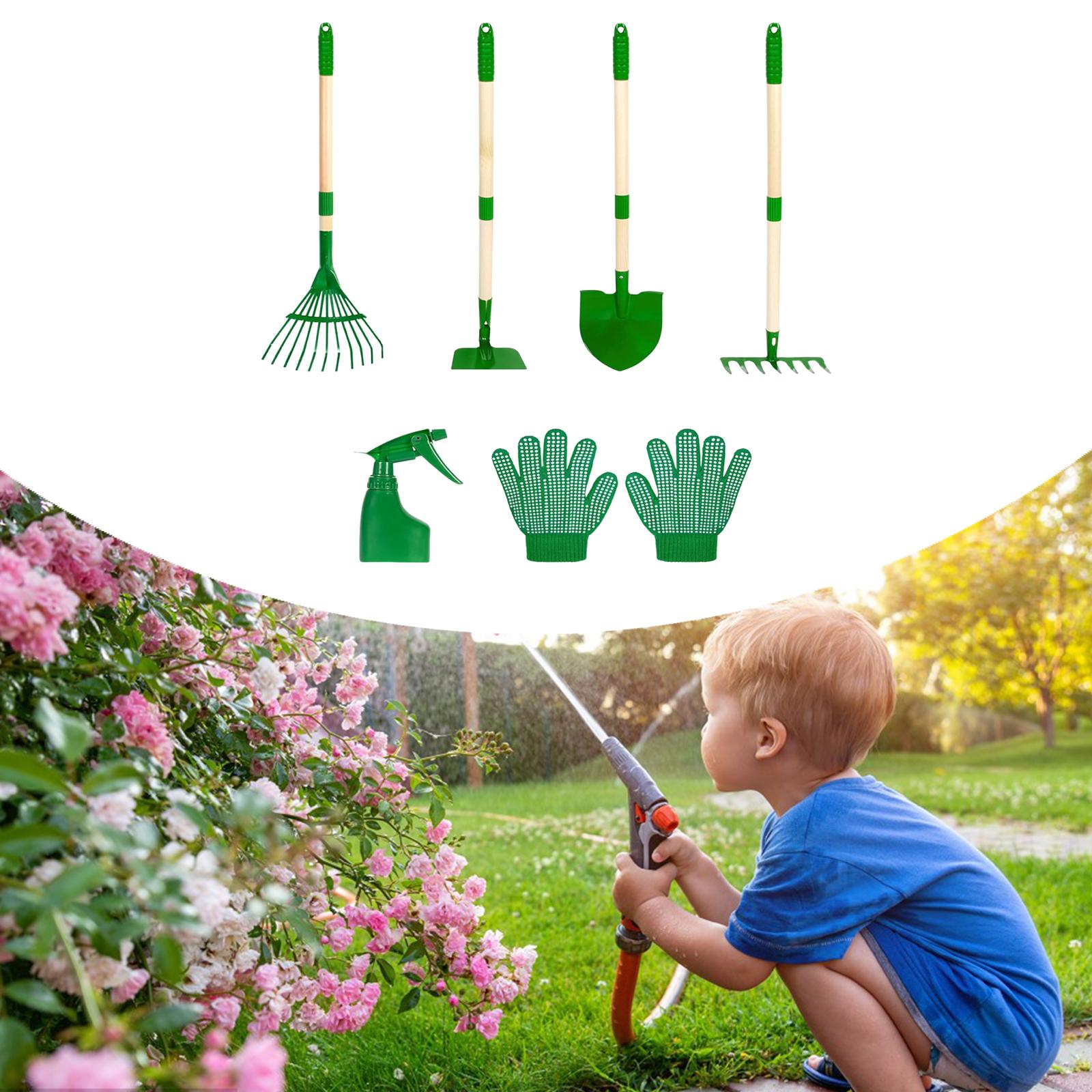 어린이용 정원 가꾸기 도구 세트(편안한 손잡이와 야외  - Kids Outdoor Learning Activities 리뷰 및 가격