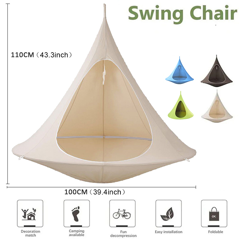 야외 방수 해먹 더블 카쿠운 행잉 체어, 최대 하중 8 - Kids Outdoor Hammock Chair 리뷰 및 가격