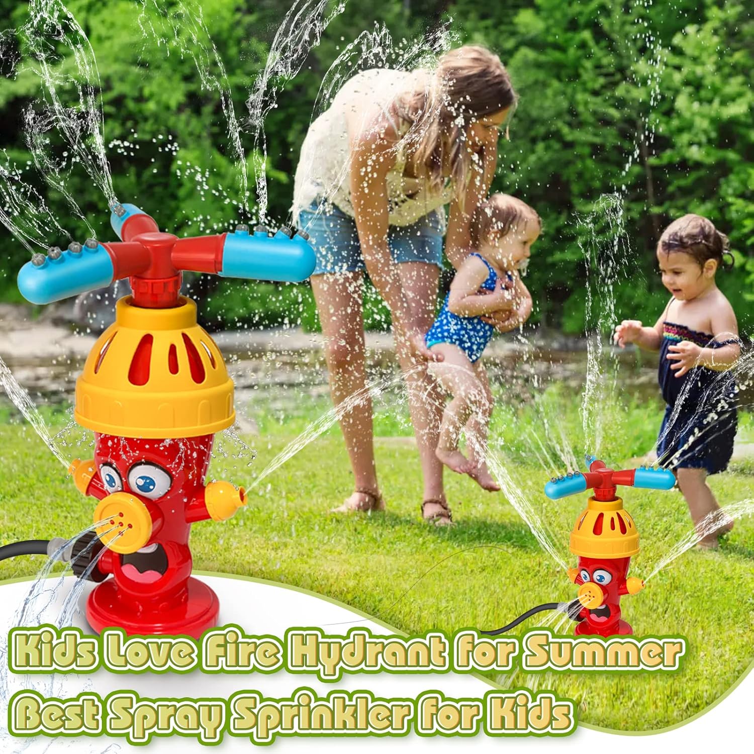 하이드런트 스프링클러 야외 물놀이 장난감 뒷마당 정원  - Kids Outdoor Yard Tools 리뷰 및 가격