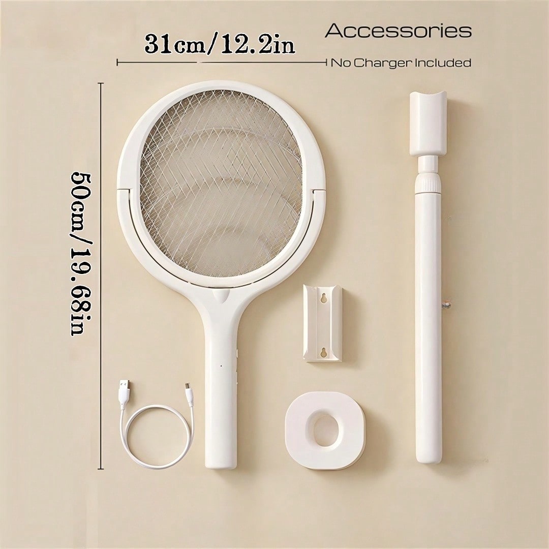 6-in-1 모기채, LED 조명이 있는 휴대용 모기  - Bug Catching Kit 리뷰 및 가격