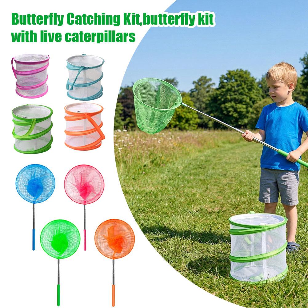 어린이 나비 잡기 키트 접이식 메쉬 곤충 서식지 케이지 - Bug Catching Kit 리뷰 및 가격