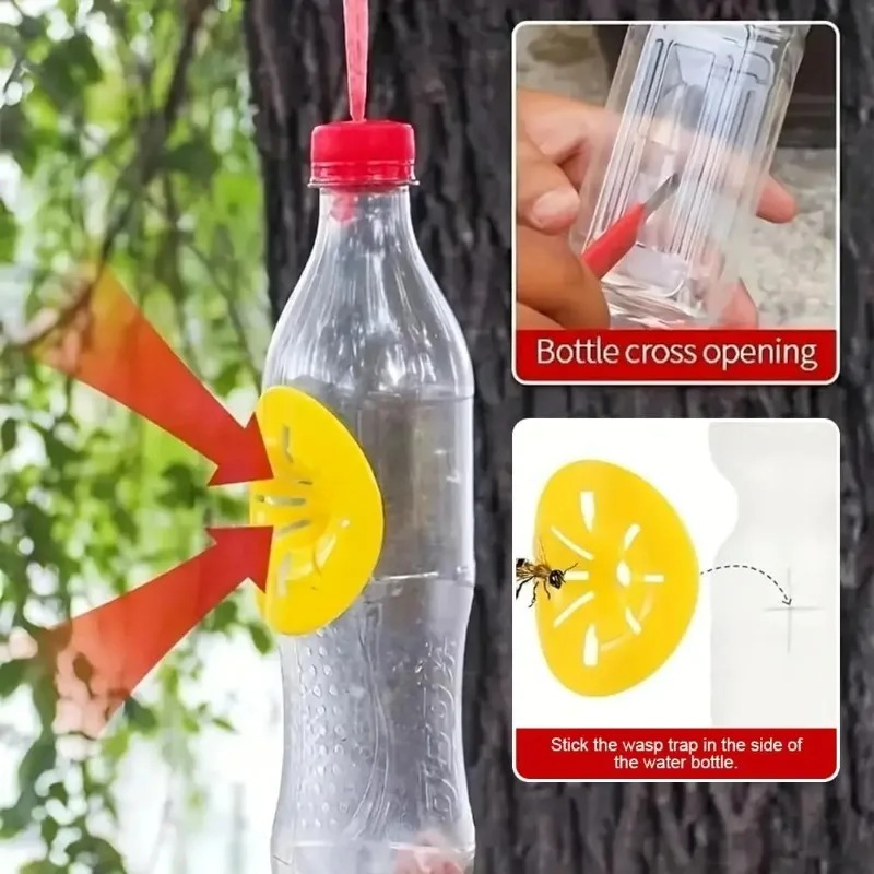 5/50x 재사용 가능한 말벌 트랩 비행 곤충 퍼널 플 - Bug Catching Kit 리뷰 및 가격
