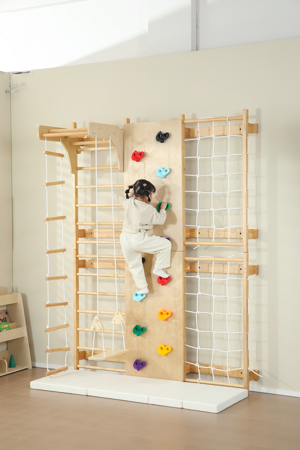 실내용 원숭이 바, 어린이용 나무 클라이밍 프레임, 실 - Kids Outdoor Climbing Frame 리뷰 및 가격