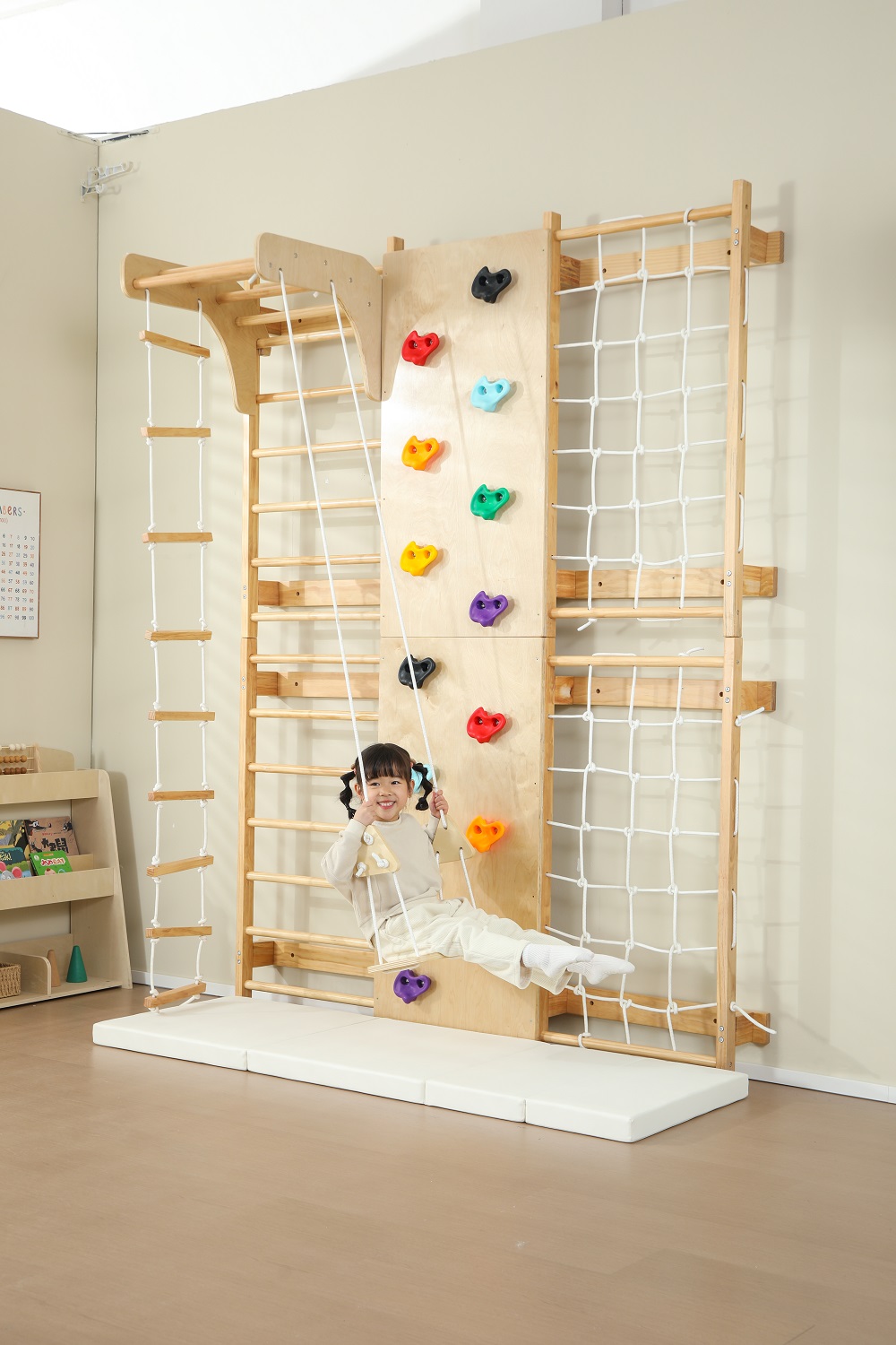 실내용 원숭이 바, 어린이용 나무 클라이밍 프레임, 실 - Kids Outdoor Climbing Frame 리뷰 및 가격