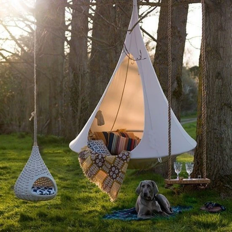 어린이 스윙 야외 정원 캠프 해먹 나무 텐트 어린이 의 - Kids Outdoor Hammock Chair 리뷰 및 가격