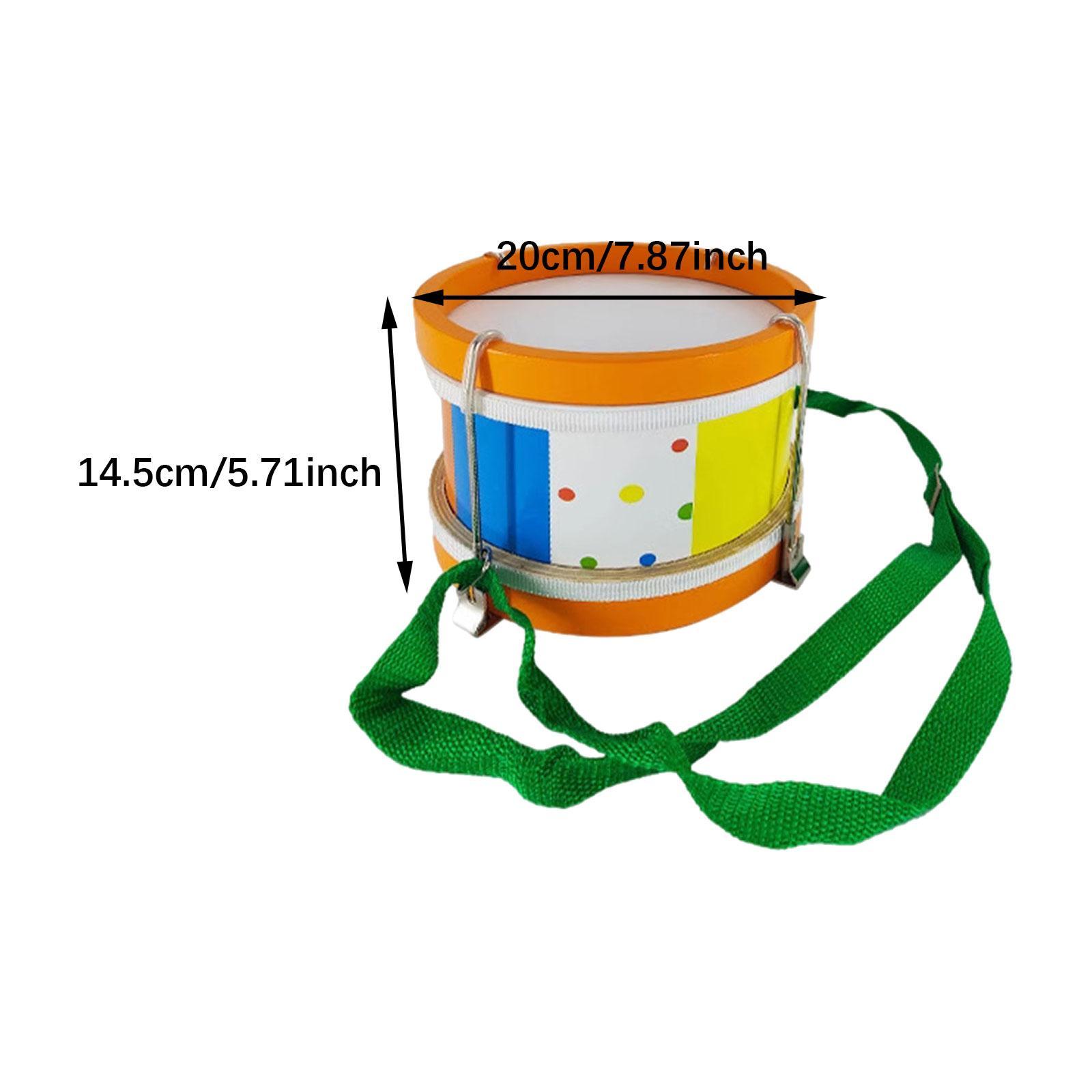 핸드 드럼 학습 장난감 7.87인치 스트랩 포함 가족  - Kids Outdoor Learning Activities 리뷰 및 가격