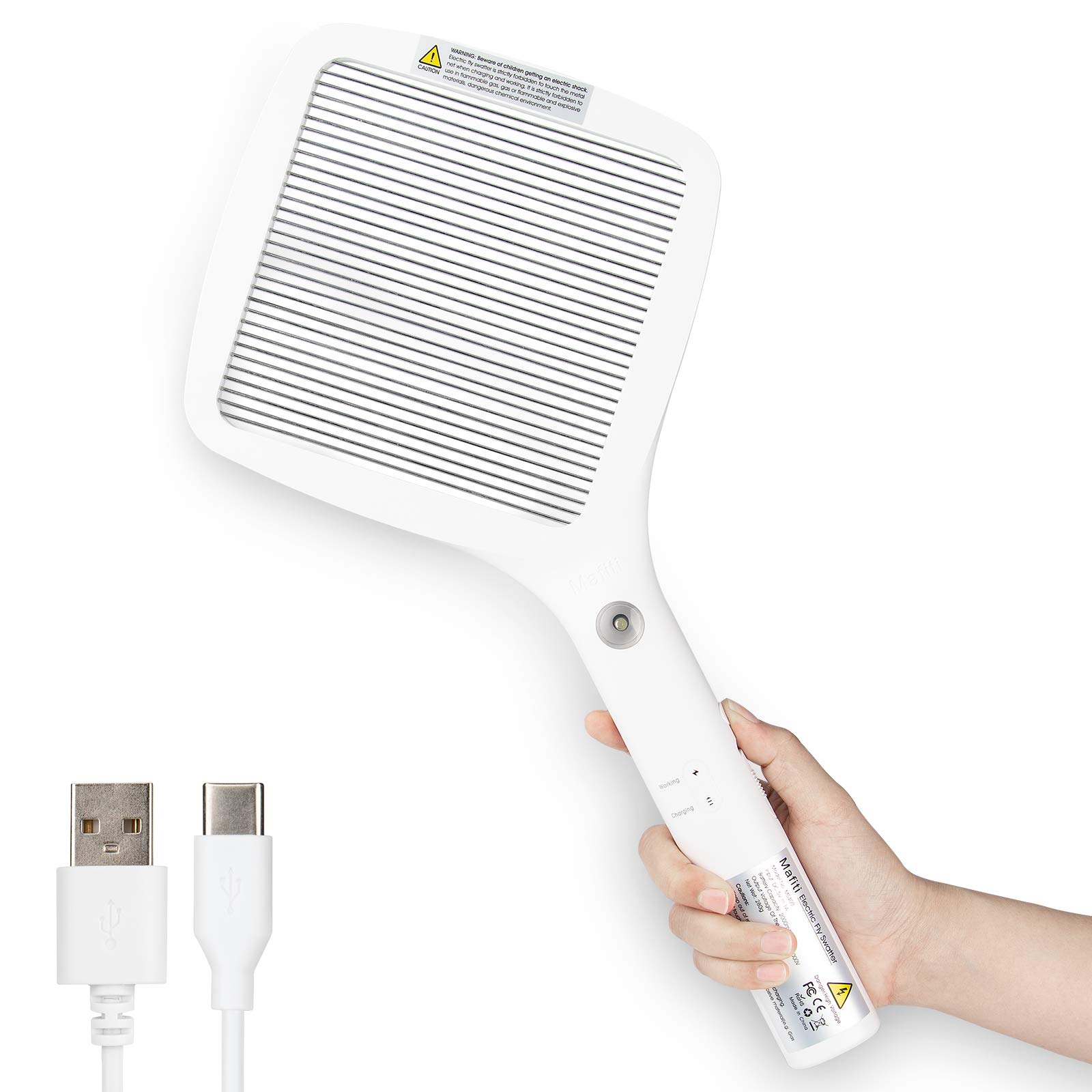 Mafiti Swatter 강력한 USB 충전식 플라이 - Bug Catching Kit 리뷰 및 가격