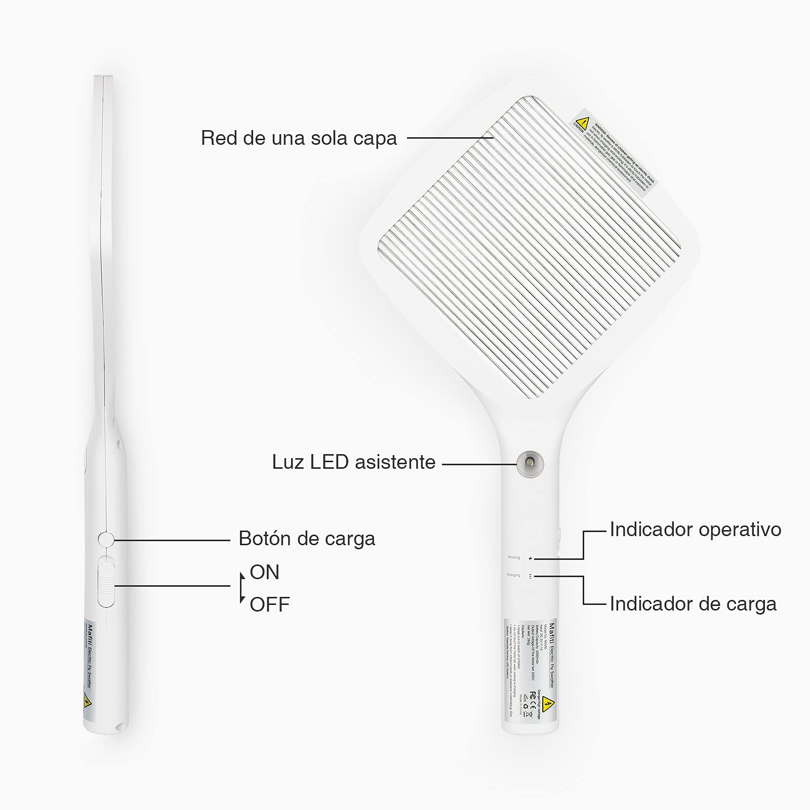 Mafiti Swatter 강력한 USB 충전식 플라이 - Bug Catching Kit 리뷰 및 가격